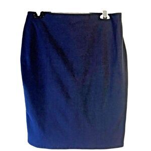 NWT Old Navy Blue Stretch Pencil‎ Skirt Size 10